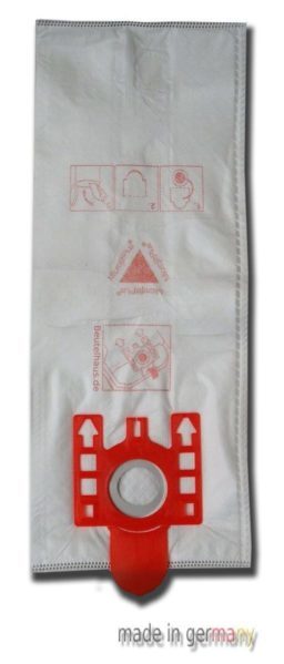 Hooster - 10 Sacchetti Per Aspirapolvere Multistrato Con Microfiltro E Inserti In Plastica - Compatibili Con Miele S 7510, S7510, S-7510